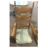 Glider rocking chair