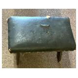 Vintage footstool some tears