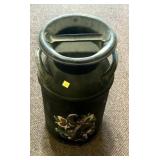 Metal milk can