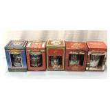 Budweiser holiday Steins