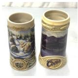 Coors steins