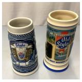 Limited addition old style steins