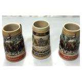 Anheuser Busch pink Budweiser Steins