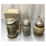 Avon collectible Steins