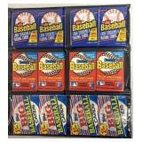 1988 Fleer- Donruss- Topps unopened baseball cards