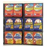 1988 Donruss- Fleer- Topps unopened baseball cards