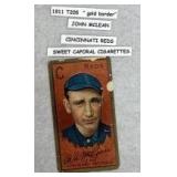 1911 T205 Gold Border John McLean Cincinatti Reds