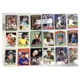 (18)- Vintage Baseball Star Cards