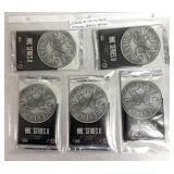 5 Packs of 1991-92 Proset Platinum Series 2 Hockey