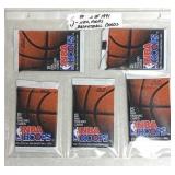 5 Packs of 1991 NBA Hoops Basketball cards