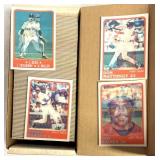 Box of 1987 Sport Flics Baseball cards