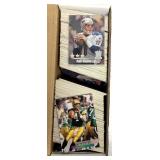 Box of 1999 Topps Football cards