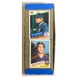 Box of 1985 Topps Baseball cards