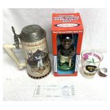 Barry Bonds Bobble head-Ernie Banks Stein