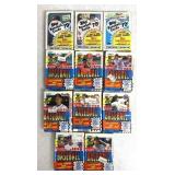 1989-1990 unopened Baseball card packs Toops-Fleer