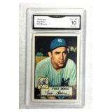 Graded 1952 Topps- Yogi Berra