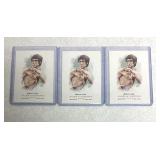 (3) 2007 Bruce Lee Allen & Ginters cards