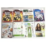 9 Wii games