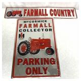 McCormick Farmall signage