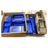 Two boxes of organizer inserts