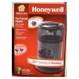 Honeywell fan forced heater