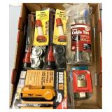 Fuel spouts locks/ties/labler