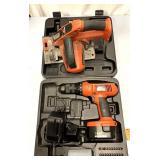 Black & Decker cordless set charges