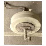 Vintage grinder wheel