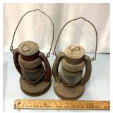 2 Vintage lanterns