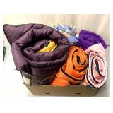 4 Kids sleeping bags/one blanket
