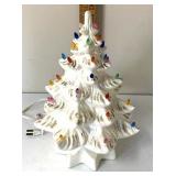 Ceramic Christmas tree 13" tall