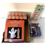 Christmas icicle lights/Halloween