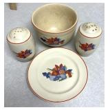 Vintage pattern dishes