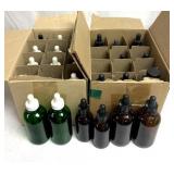 23 Colored glass droppers