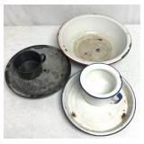 Primitive enamelware