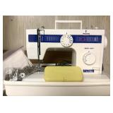 White sewing machine