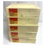 5 Kodak carousel slide trays transvue 140