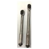 1/4 inch and 3/8 inch drive torque wrench