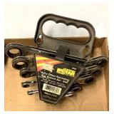 5 pc Standard box wrench set 1/4 to 7/8"
