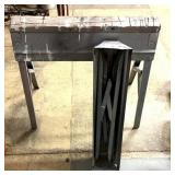 2 Fold-up sawhorses
