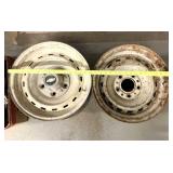 (4) 5 bolt Chevy rims