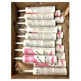17 Caulking tubes