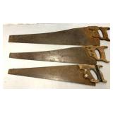 3 hand saws