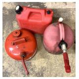 3 Gas cans