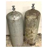 2 Large propane tanks