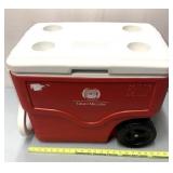 Coleman cooler with Grain Miller