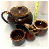 Pfaltzgraff bean pot and other stoneware