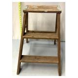 Wooden stepstool