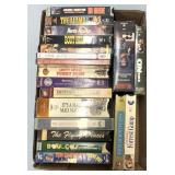 VHS movies/DVDs