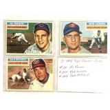 3- 1956 Topps Baseball Cards
